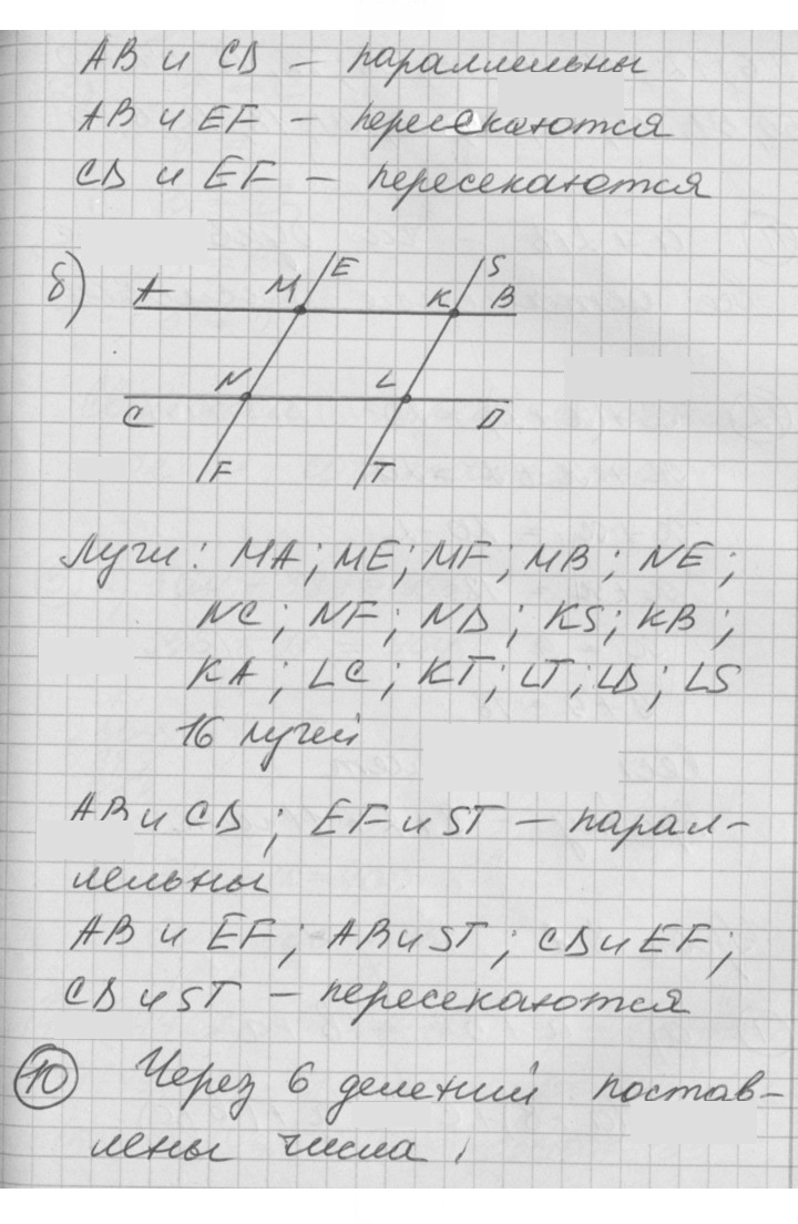 Скан решения номера Урок 7