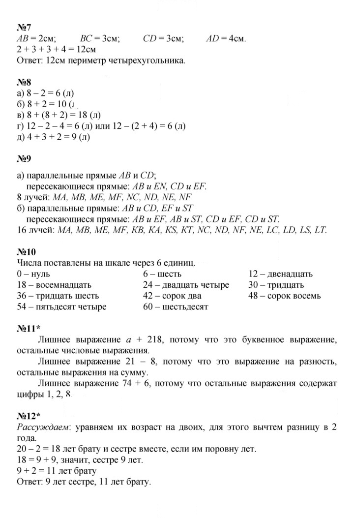 Скан решения номера Урок 7