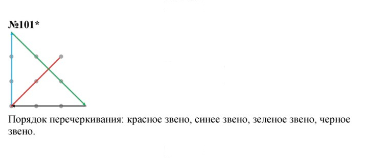 Скан решения номера 101