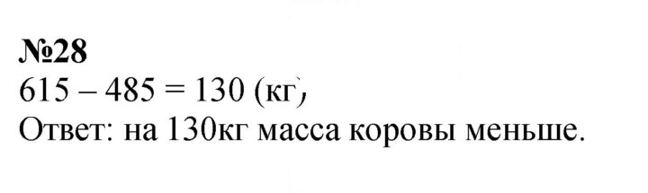Скан решения номера 28