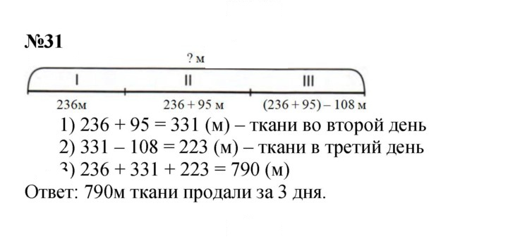 Скан решения номера 31