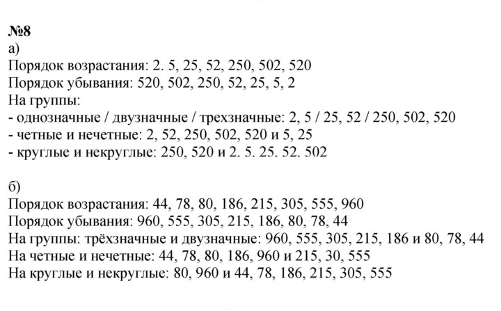 Скан решения номера 8