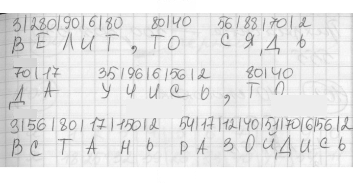 Скан решения номера 97