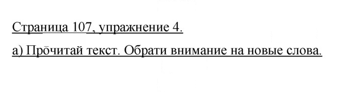 Скан решения номера 107