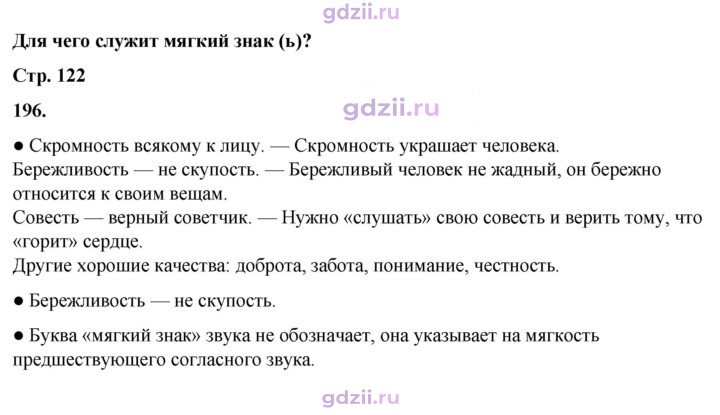 Скан решения номера 196