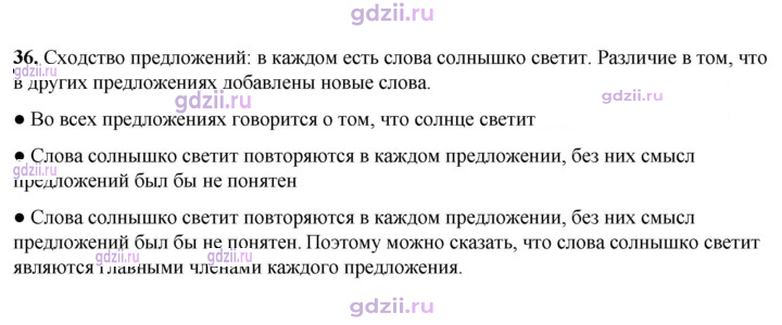 Скан решения номера 36