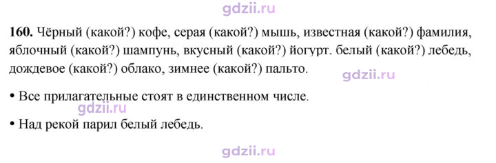 Скан решения номера 160
