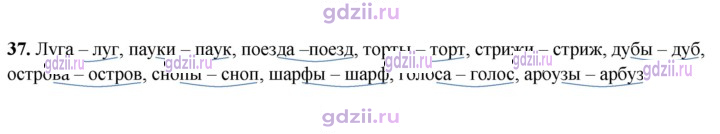 Скан решения номера 37