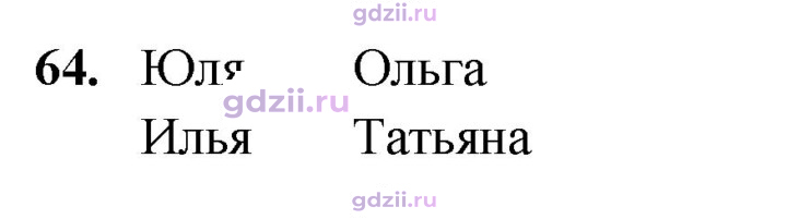 Скан решения номера 64