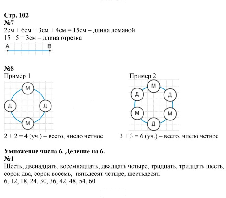 Скан решения номера 102