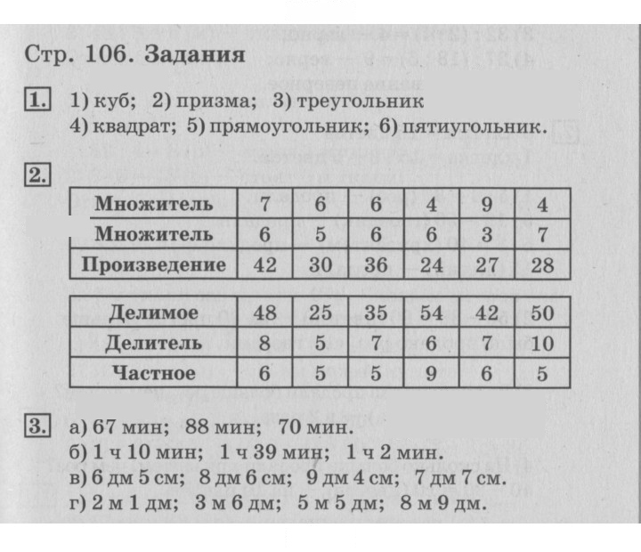 Скан решения номера 106