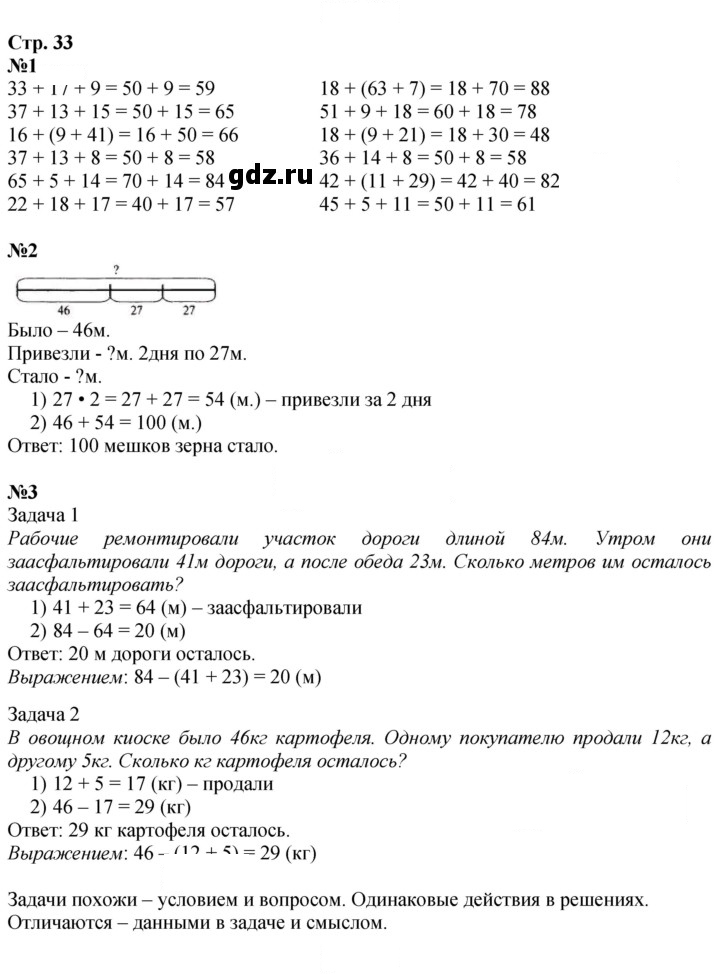 Скан решения номера 33
