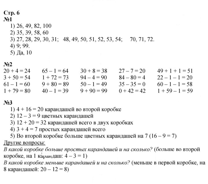 Скан решения номера 6