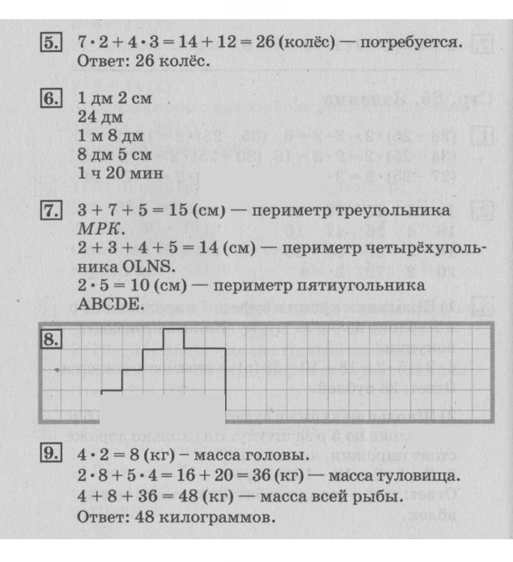 Скан решения номера 66