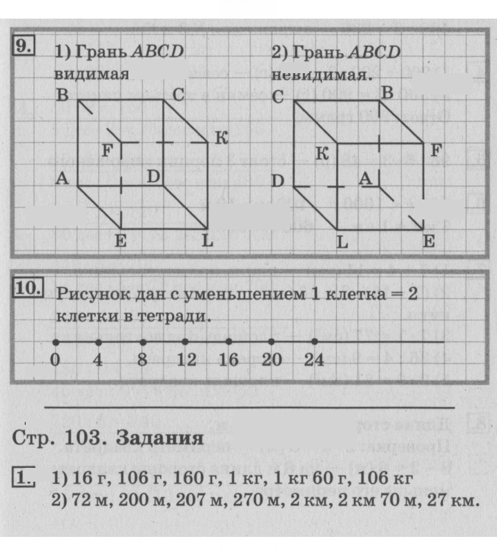 Скан решения номера 103