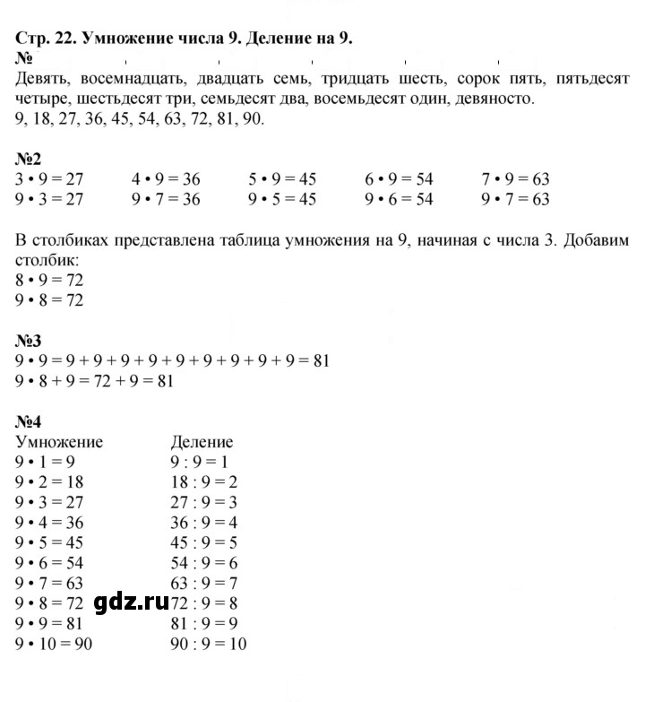 Скан решения номера 22