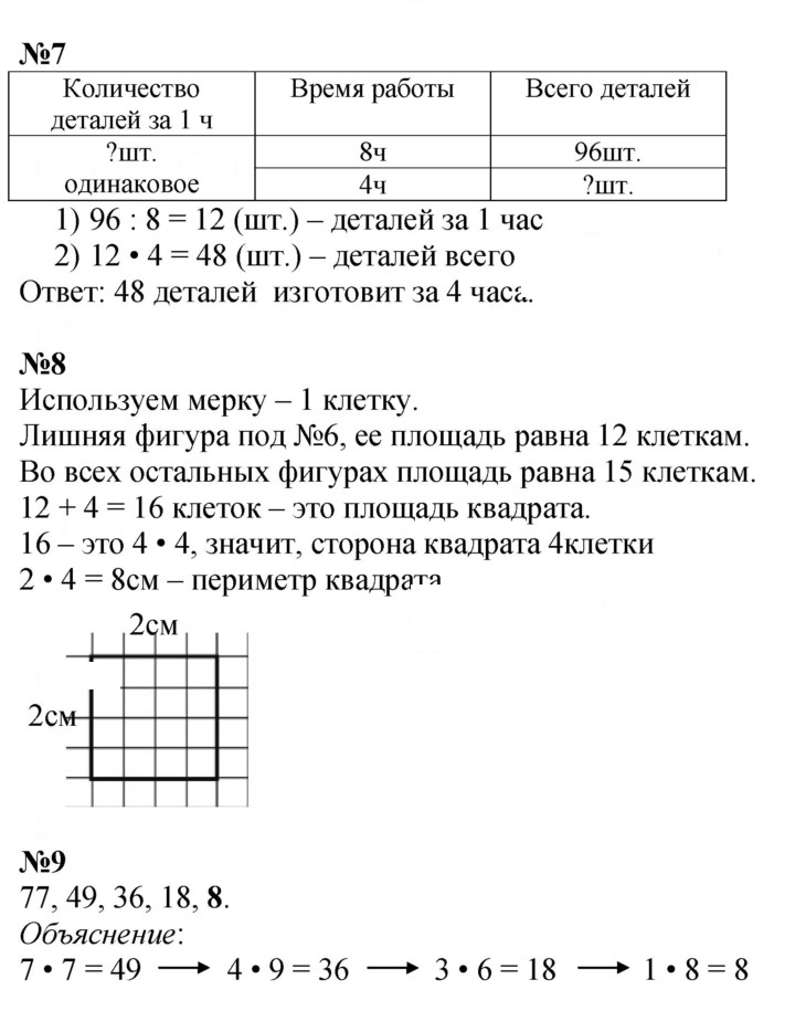 Скан решения номера 38