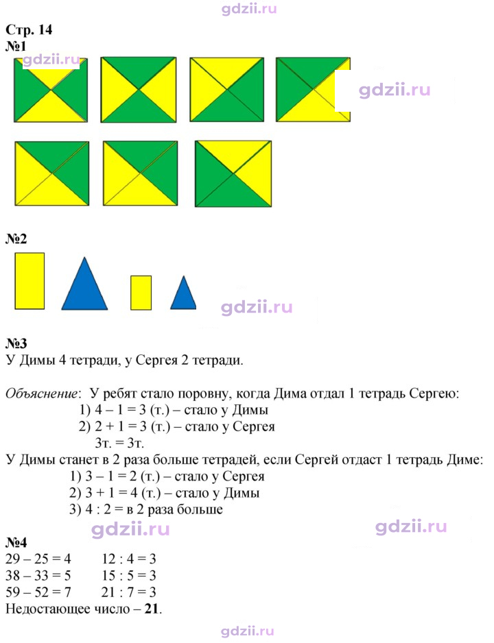 Скан решения номера 14