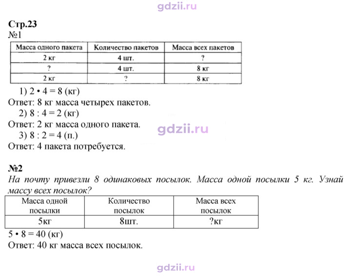 Скан решения номера 23