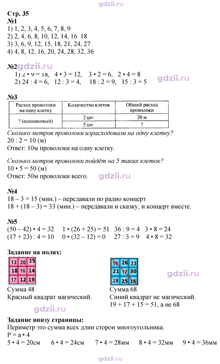 Скан решения номера 35
