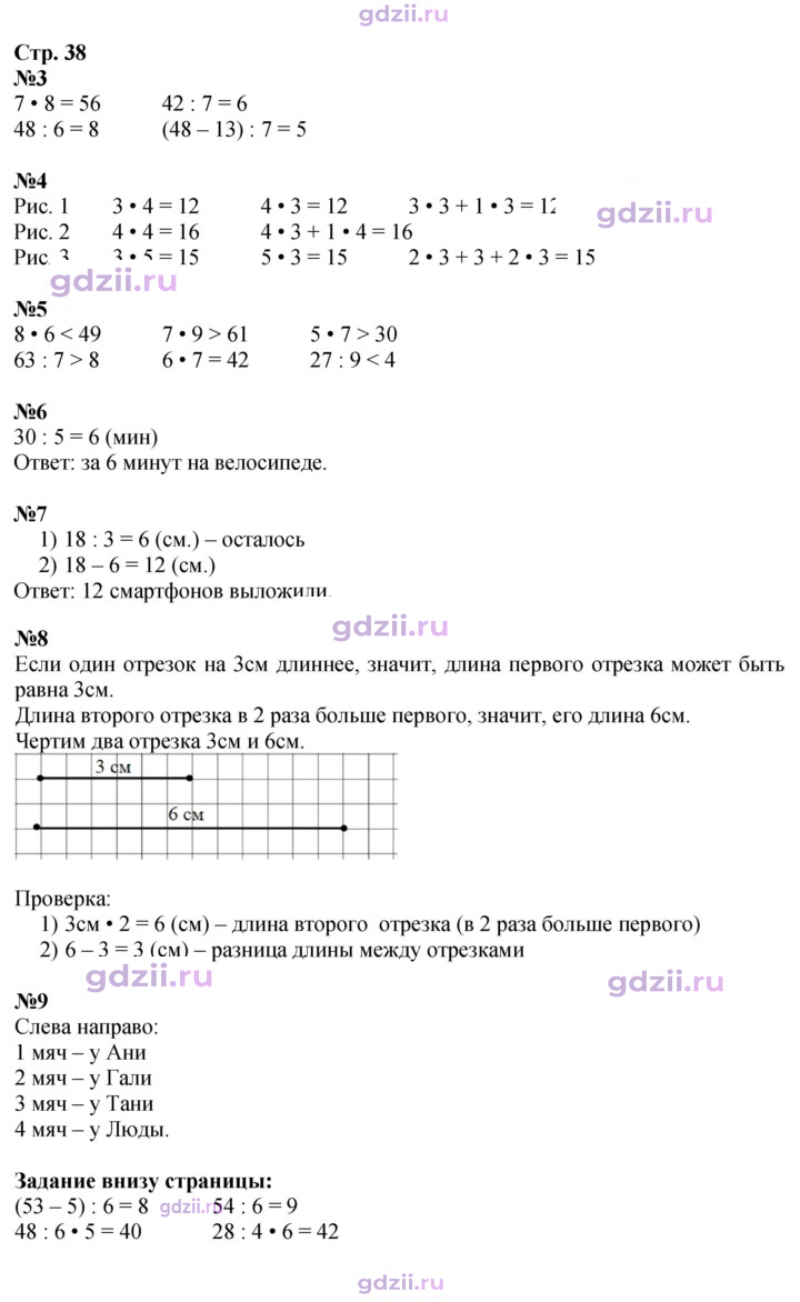 Скан решения номера 38