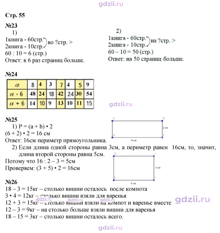 Скан решения номера 55
