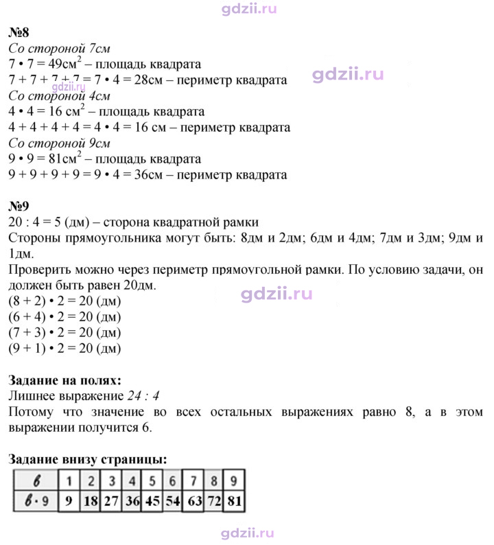 Скан решения номера 61
