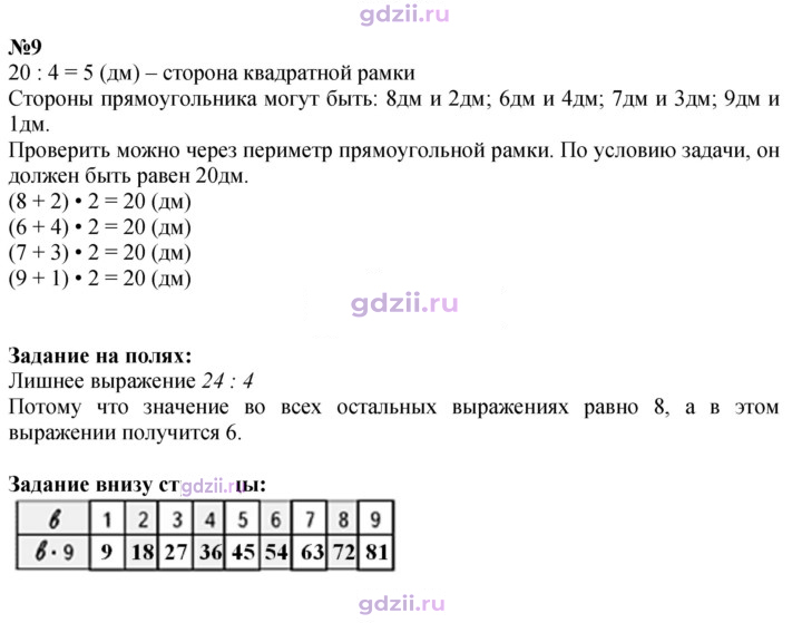Скан решения номера 61