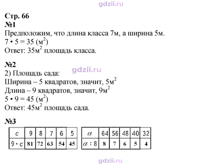 Скан решения номера 66