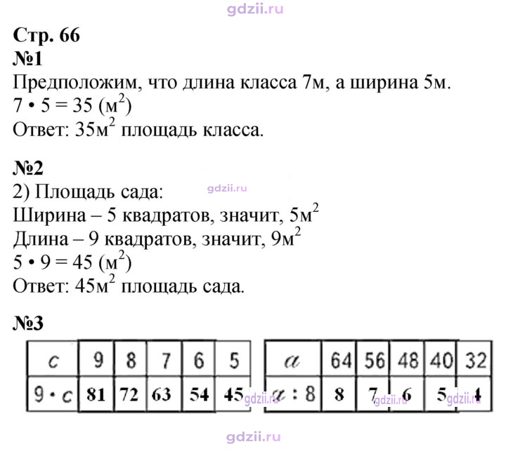 Скан решения номера 66