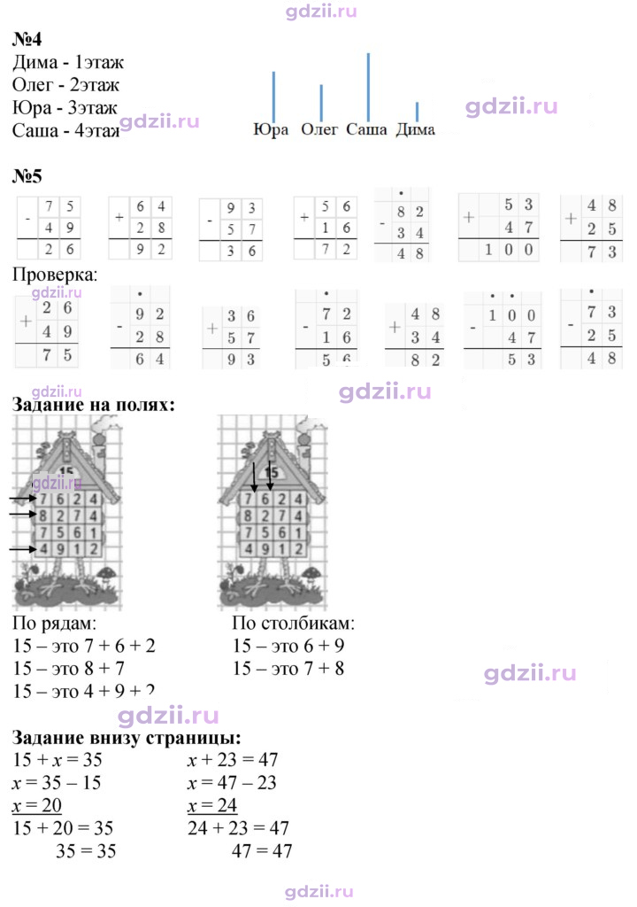 Скан решения номера 7