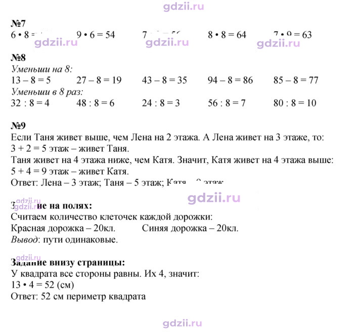 Скан решения номера 10