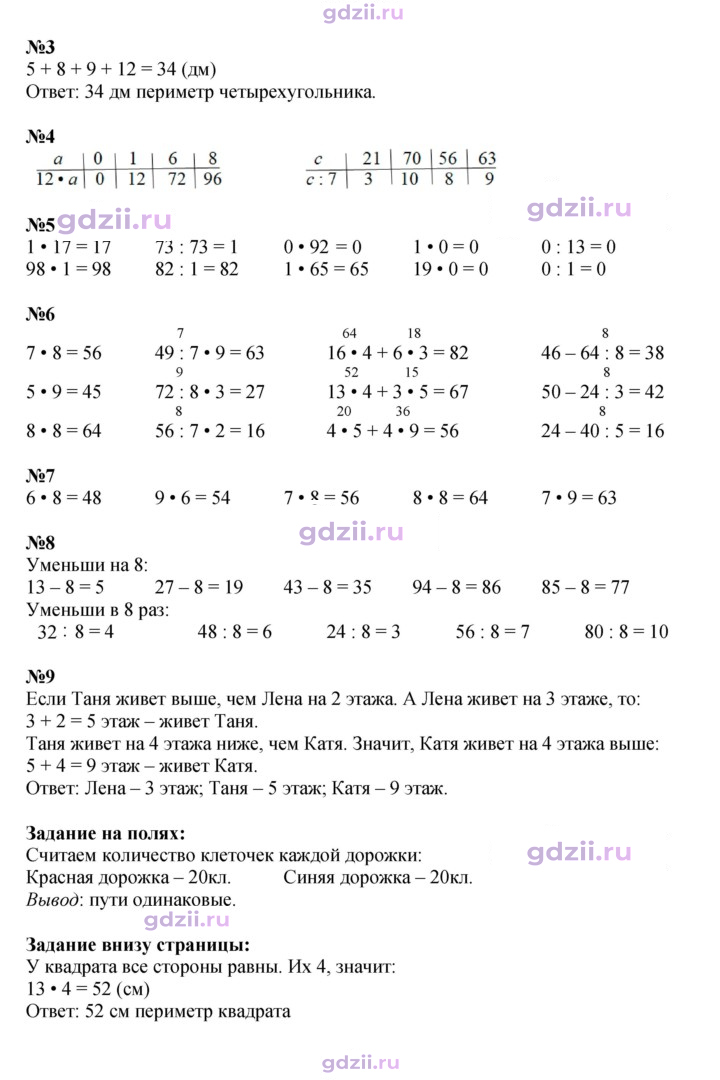 Скан решения номера 10