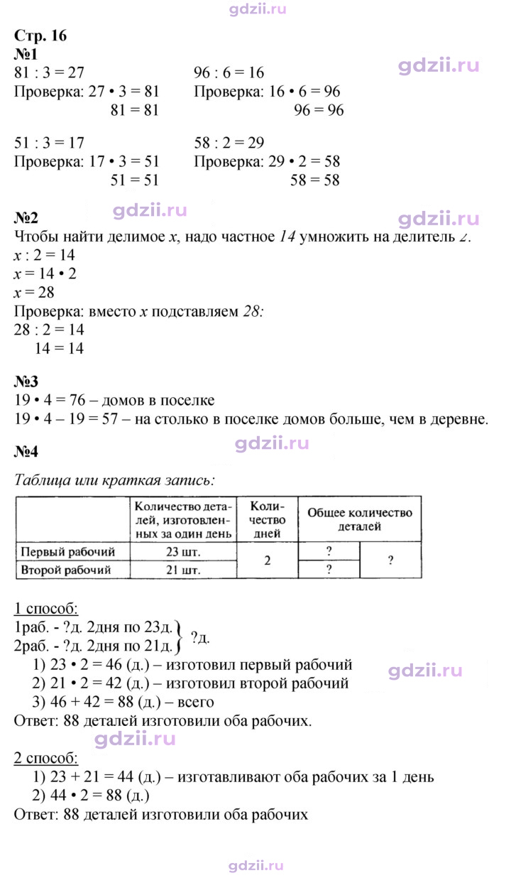 Скан решения номера 16