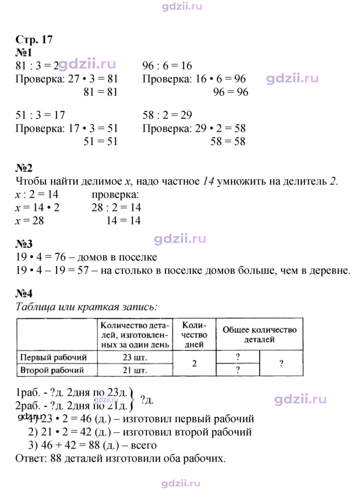 Скан решения номера 17