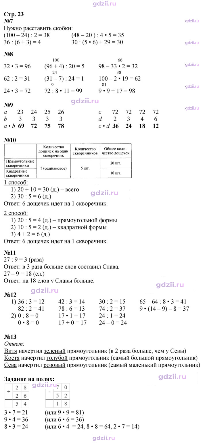 Скан решения номера 23