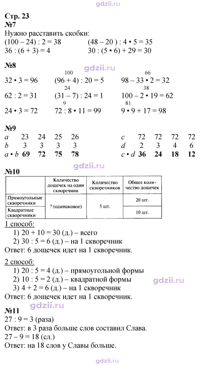 Скан решения номера 23