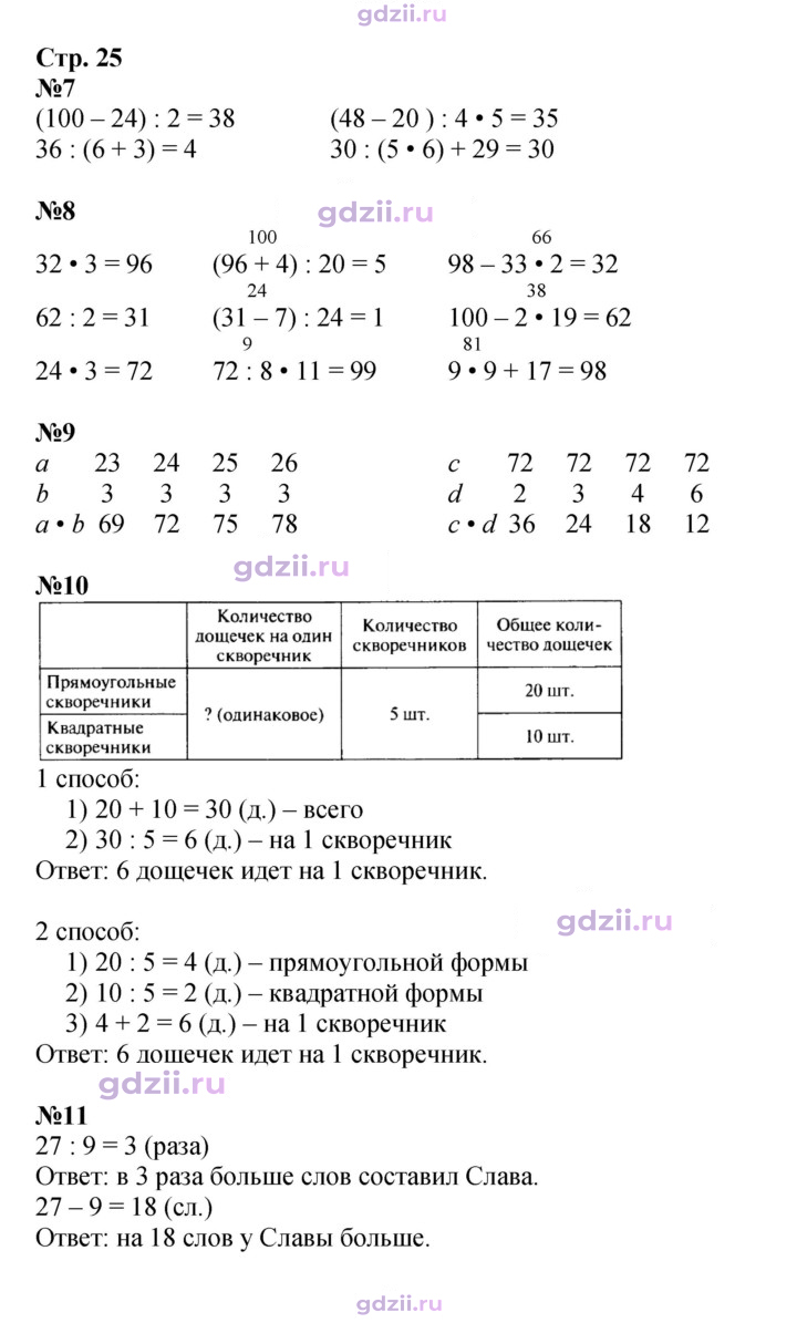 Скан решения номера 25
