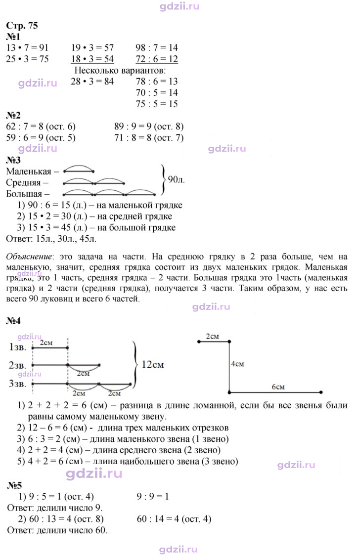Скан решения номера 75