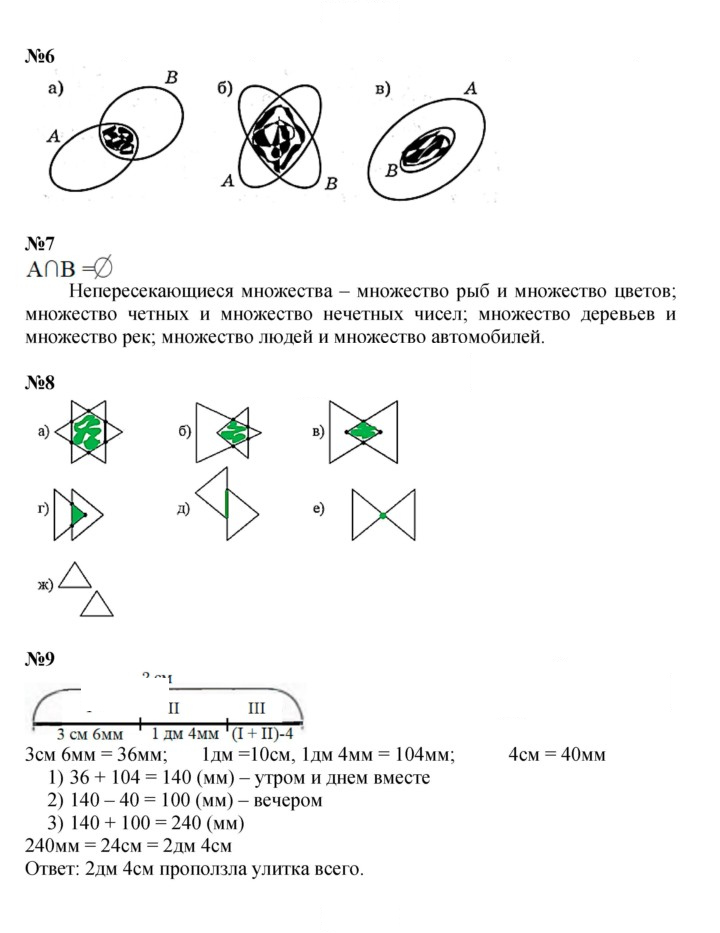 Скан решения номера Урок 10