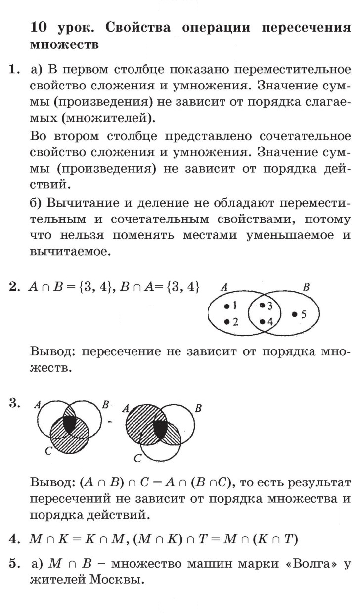Скан решения номера Урок 10