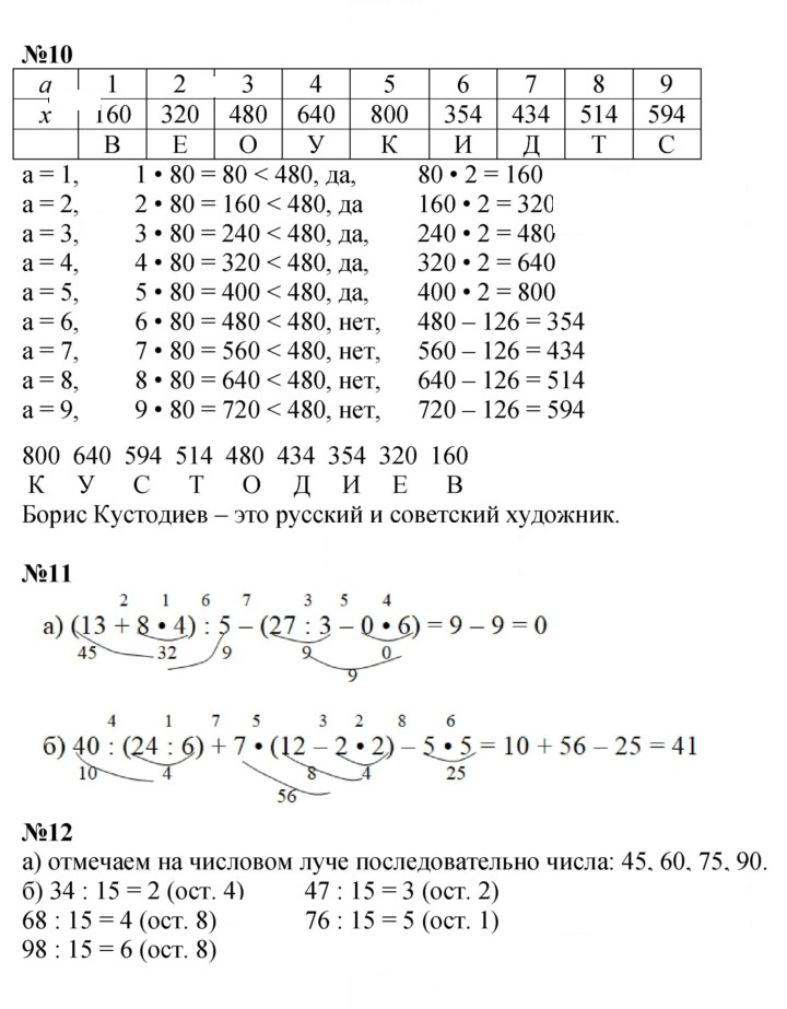 Скан решения номера Урок 10