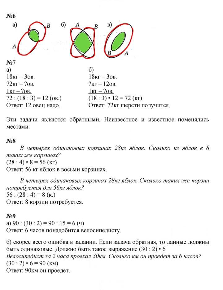 Скан решения номера Урок 14