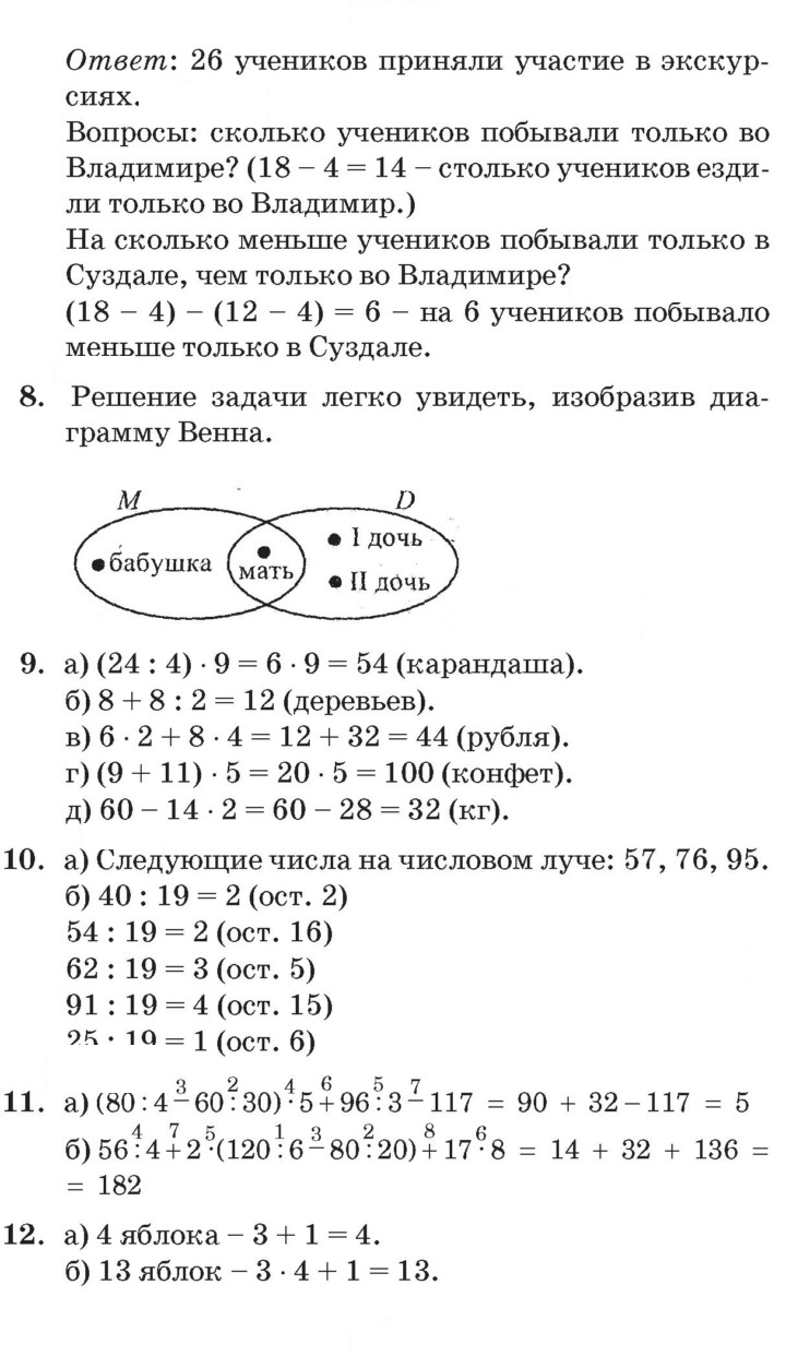 Скан решения номера Урок 14