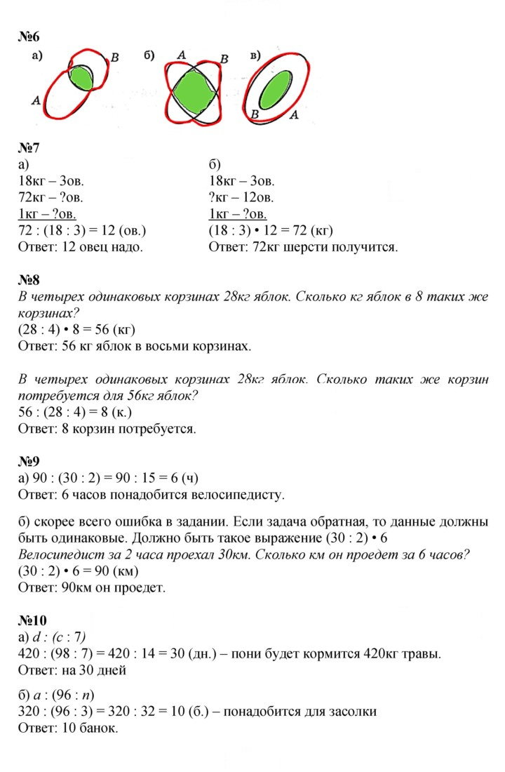 Скан решения номера Урок 14