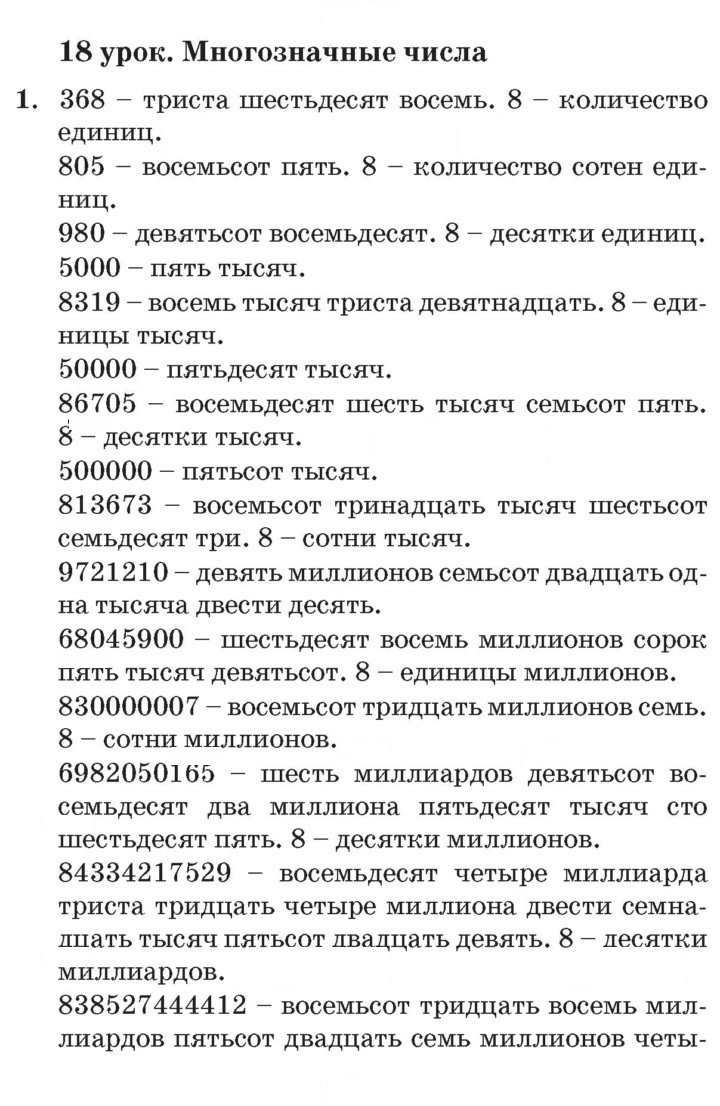 Скан решения номера Урок 18