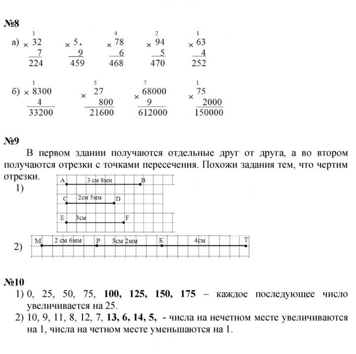 Скан решения номера Урок 18