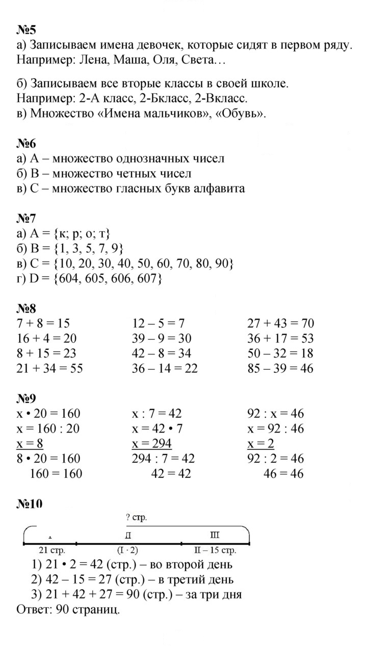 Скан решения номера Урок 2