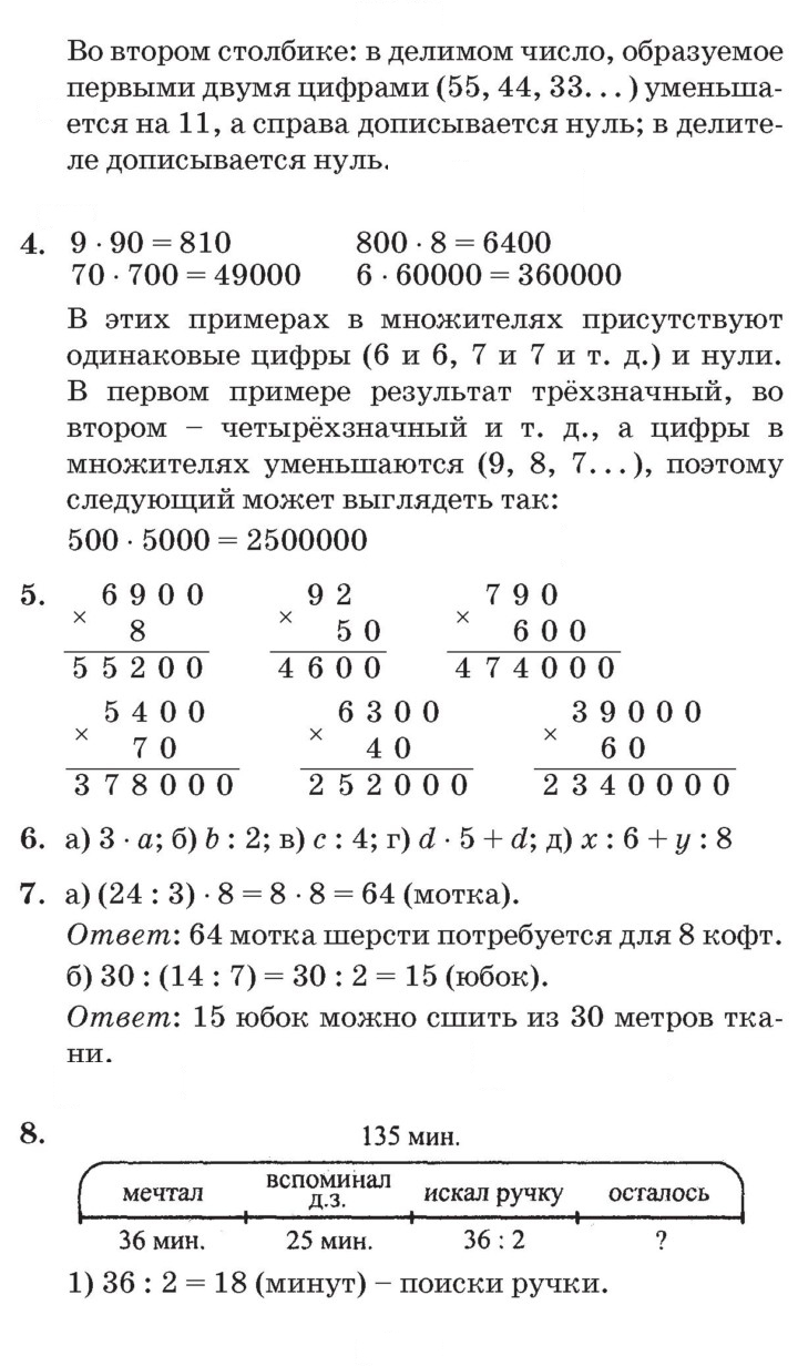 Скан решения номера Урок 28