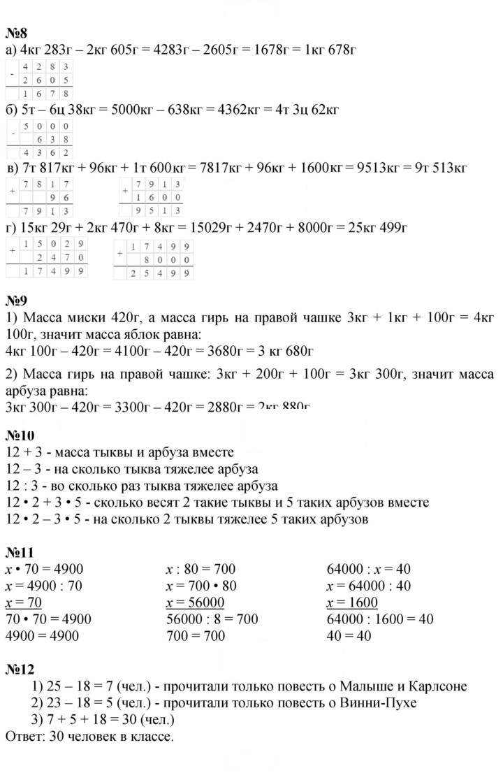 Скан решения номера Урок 33